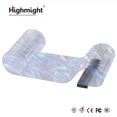 Transparent LED-skärm